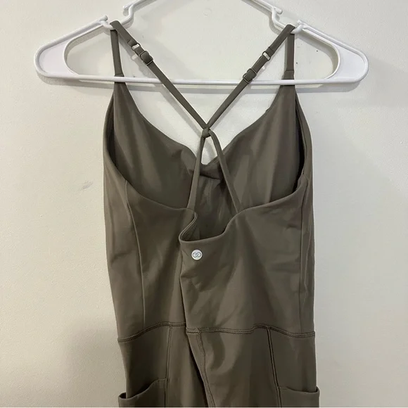CALIA By Carrie Women's Inspire Adjustable Strap Jumpsuit Size Small Gray - Picture 7 of 12